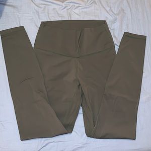Large Army Green Colorfulkoala leggings